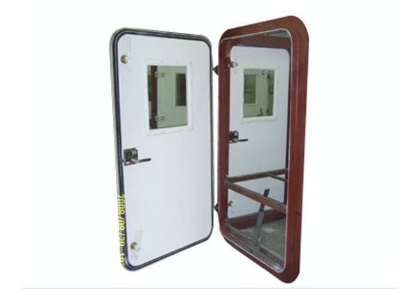Fiberglass weathertight doors